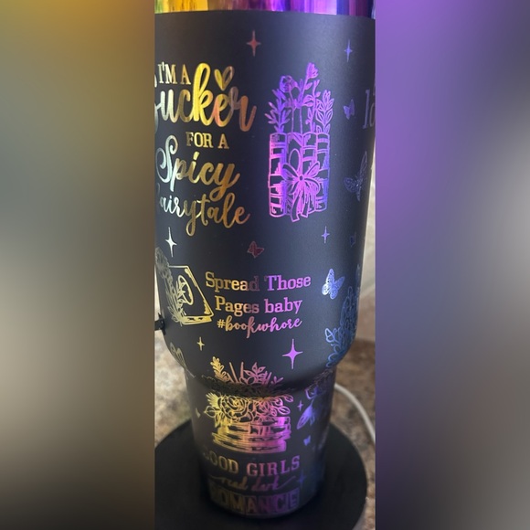 SMUT themed laser engraved tumbler 40oz - Picture 7 of 11